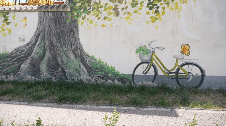 狮子村红叶李观光休闲步道绘就乡村振兴新画卷